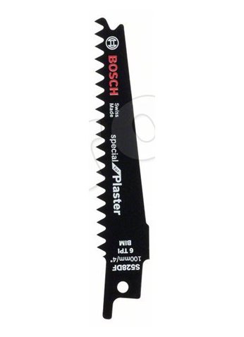 Пильное полотно для ножовки S 528 DF (5 шт.) Special for Plaster/гипсокартон, BOSCH 2608657725